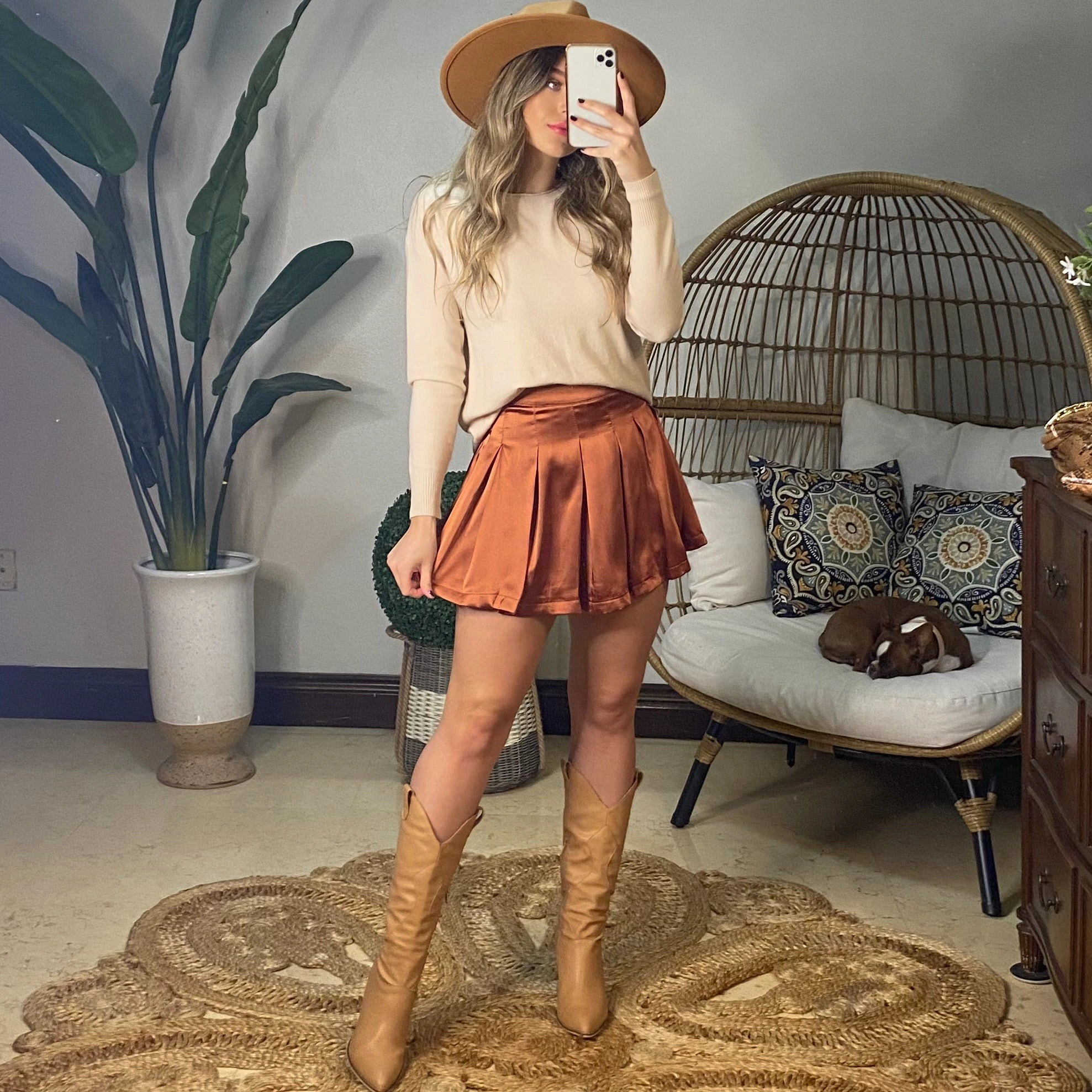 Zack's Chic Skort: Effortless Style for Every Day, Ready for Anything, Simply Stunning.